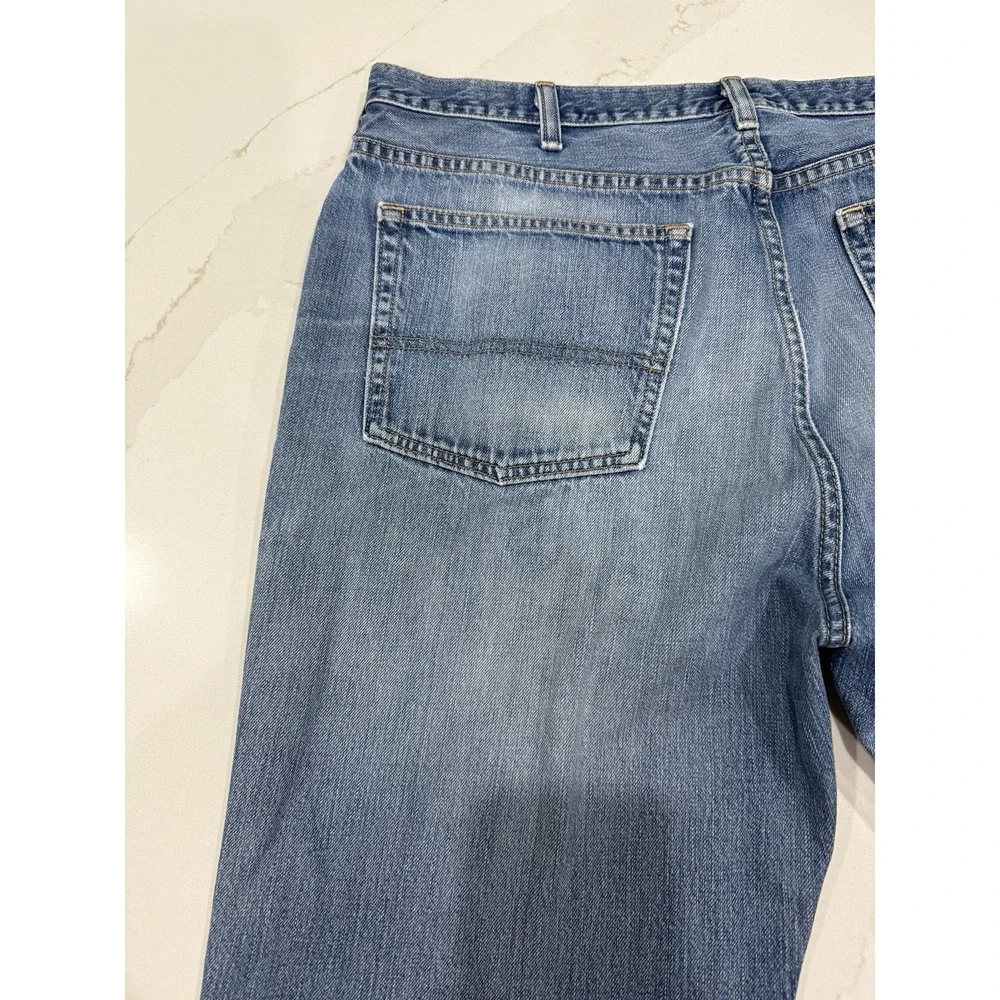 Polo Ralph Lauren Jeans Mens 38x30‎ Blue Medium Wash Straight Leg Preppy